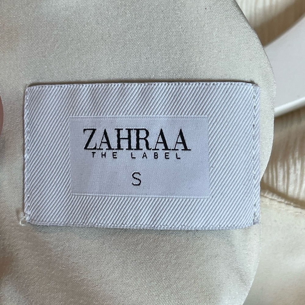 Zaharaa The Label Women’s Maxi Wrap Dress Cottage core Size Small Bell Sleeve - Picture 7 of 11